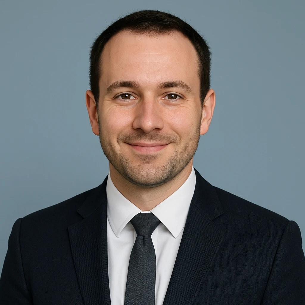 A woman in a business suit